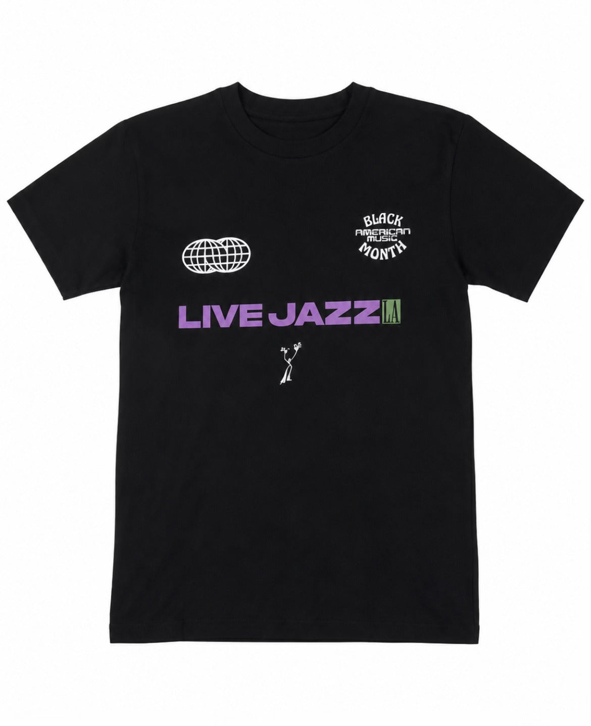 Black American Music Month Tee (Black)