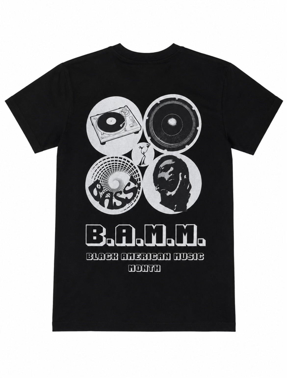 Black American Music Month Tee (Black)