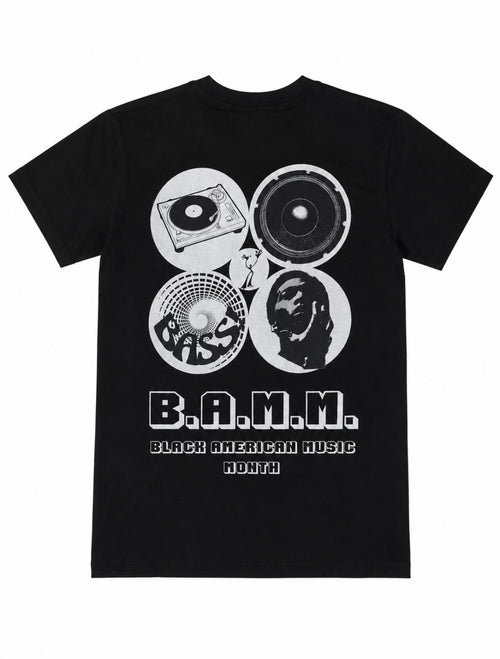 Black American Music Month Tee (Black)