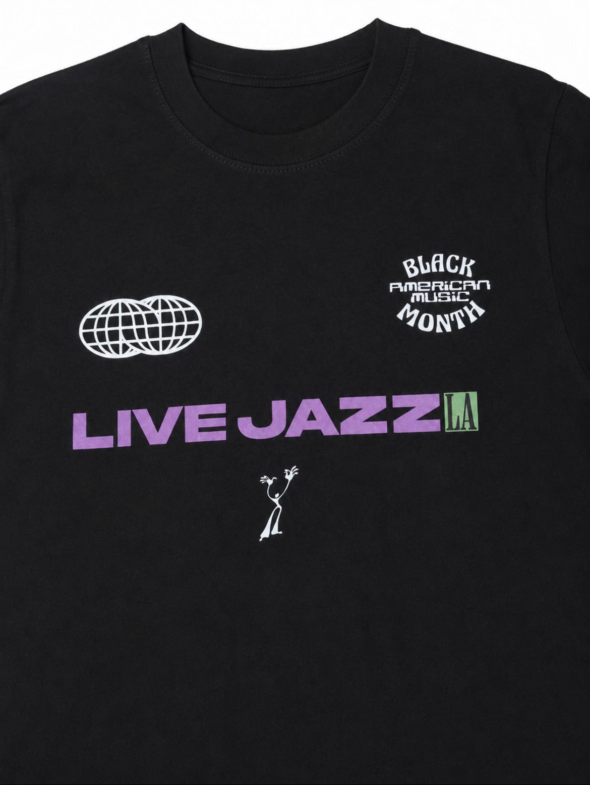 Black American Music Month Tee (Black)